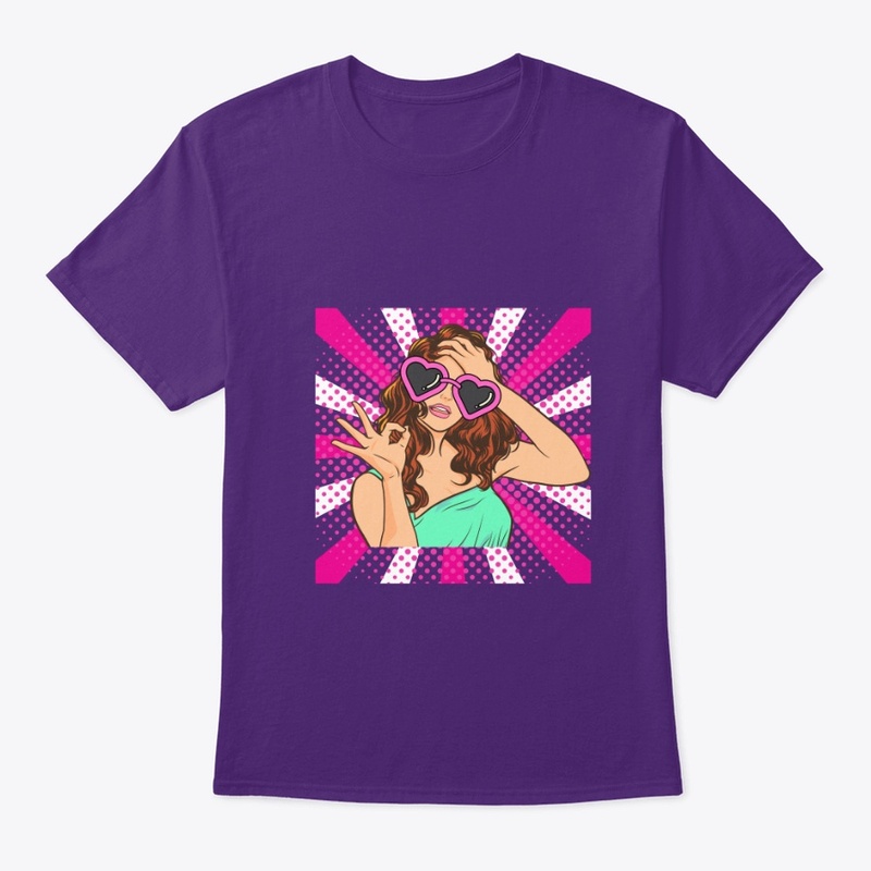 Graphic printed woman shirt 