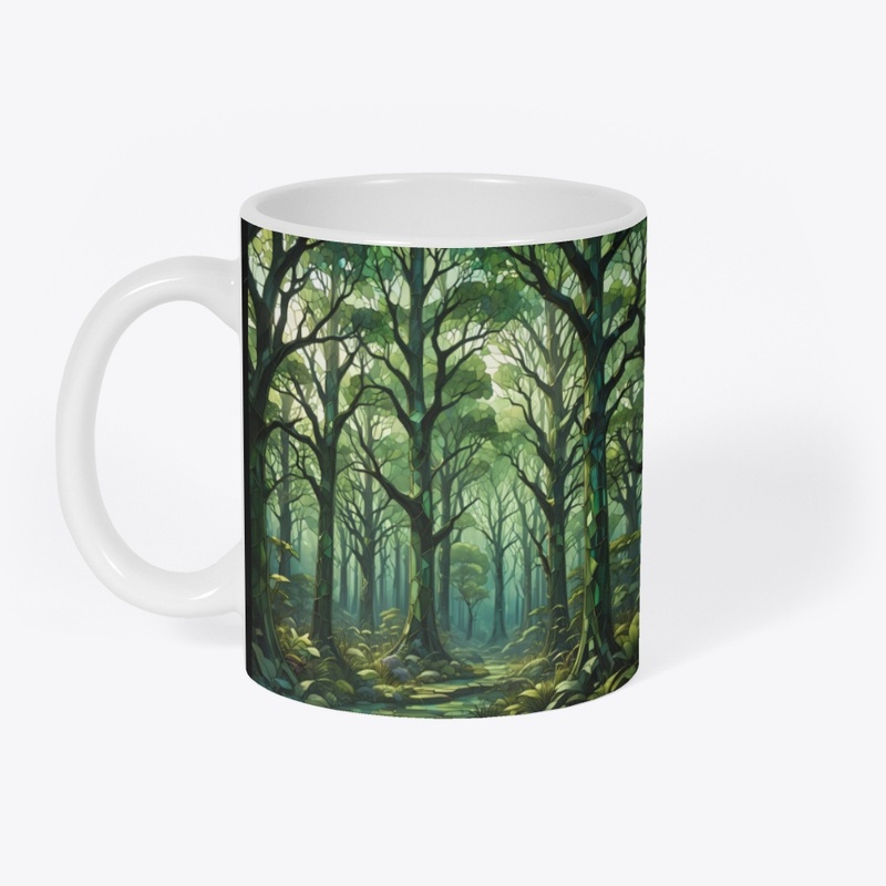 Stained Glass Forest