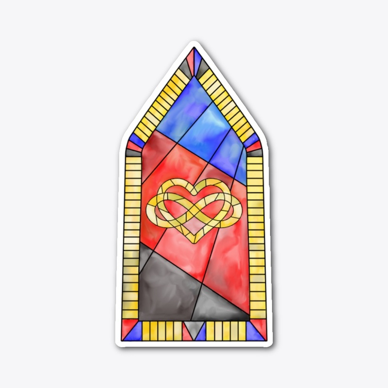 Stained Glass Polyamory Window