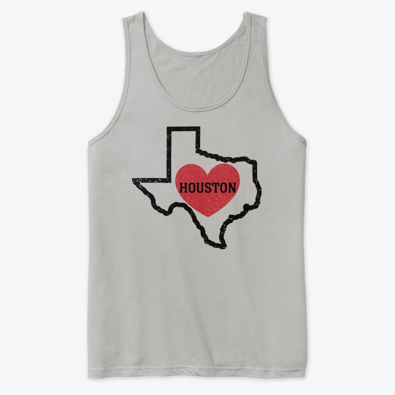 Houston Texas Heart Shirt City State