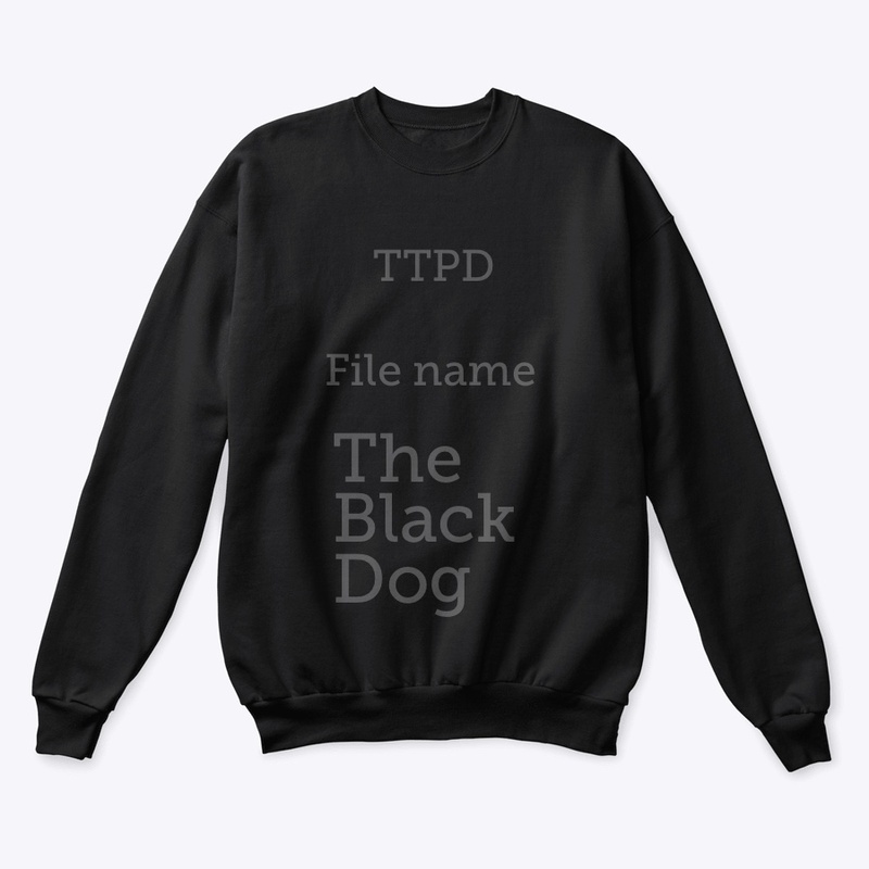 The black dog sweatershirt 
