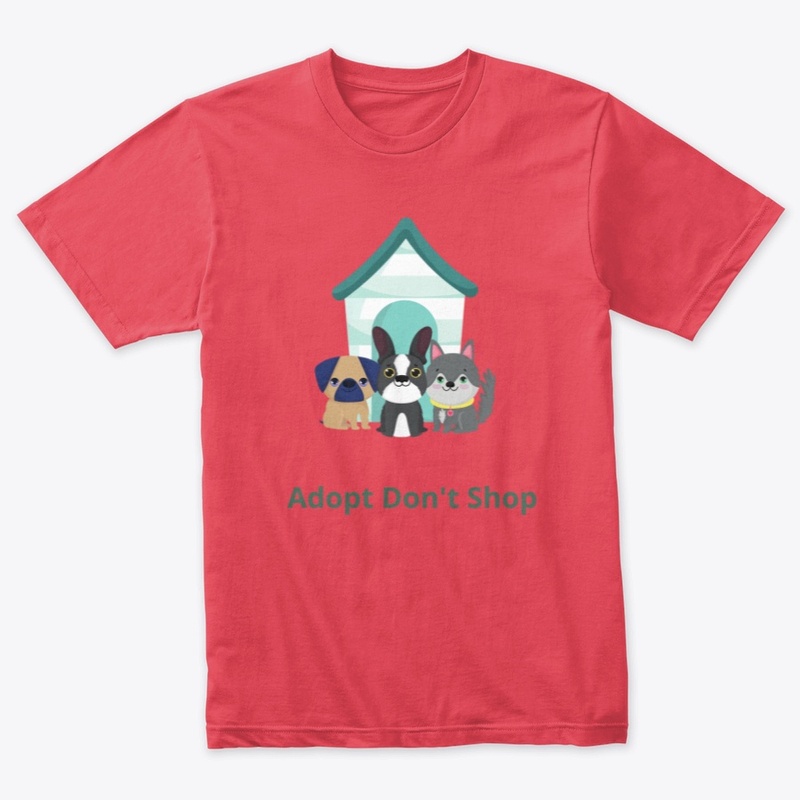 Adopt Don't Shop Unisex Tee