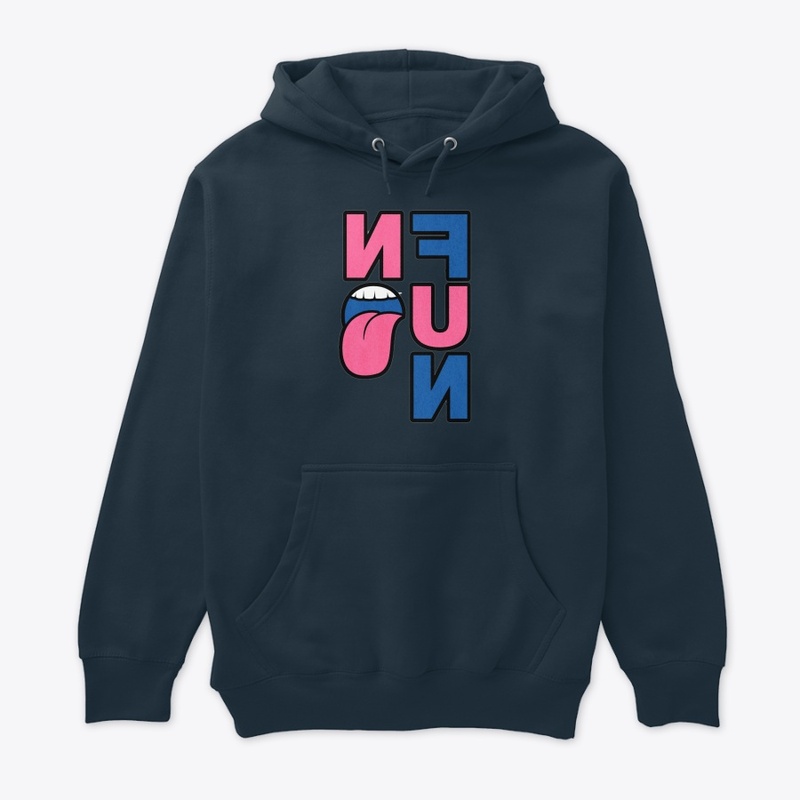 NO FUN Pinky Blue LOGO