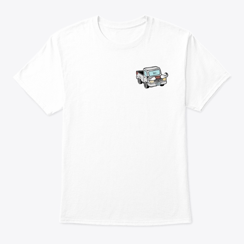 Little Lil Horn Tee - White