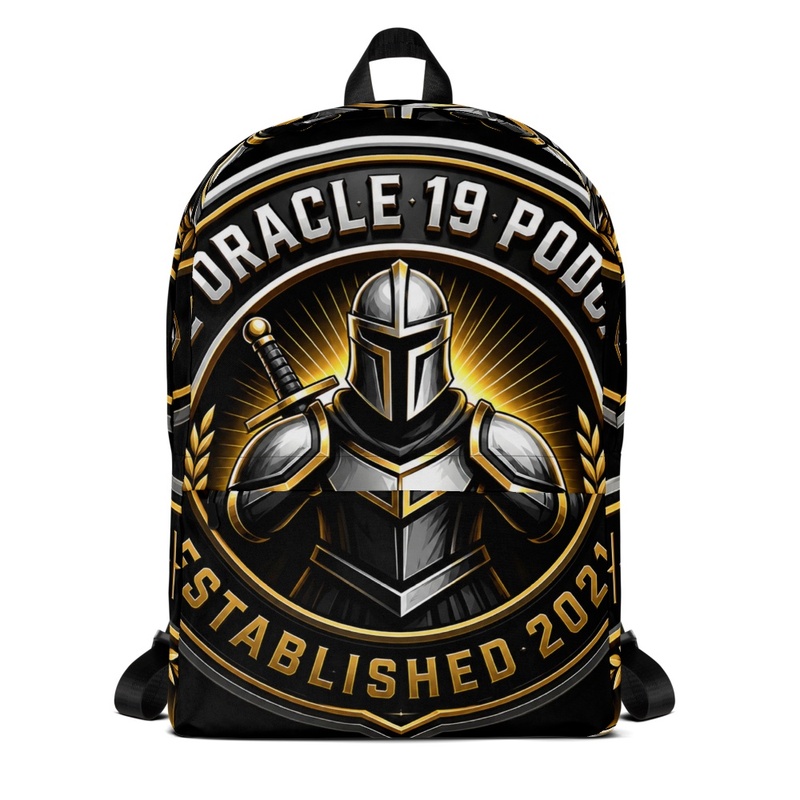THE ORACLE 19 PODCAST BACKPACK