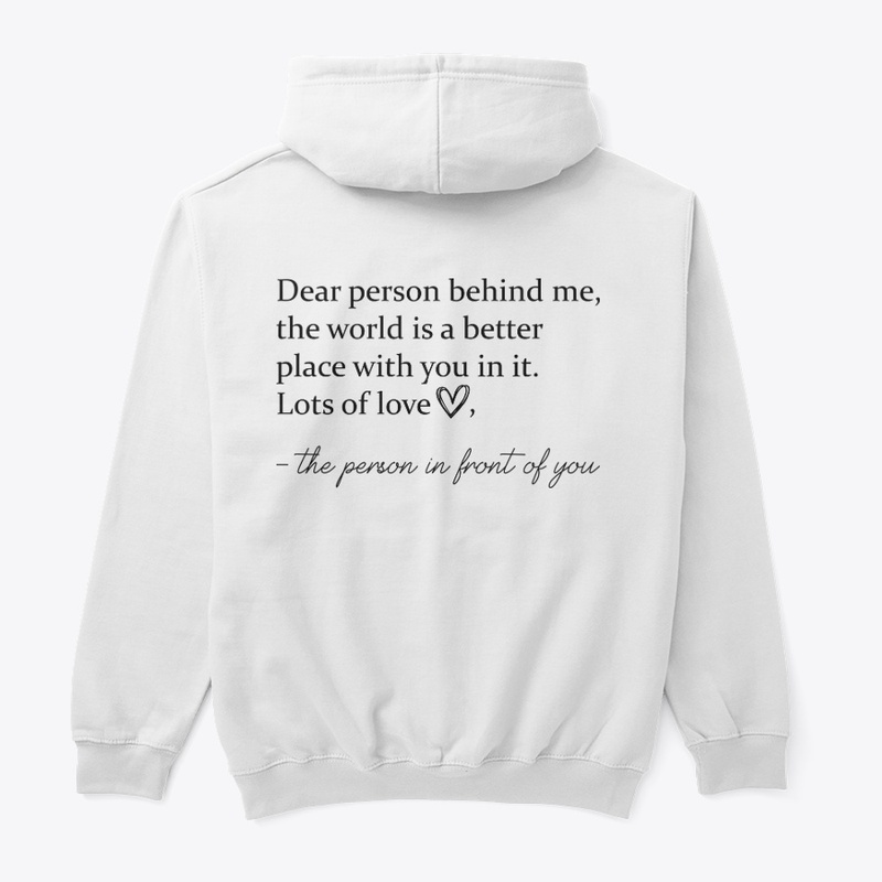 Dear Person Behind Me