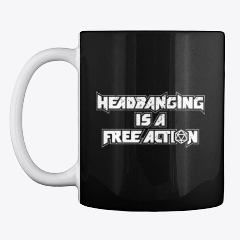 Headbanging Is a Free Action