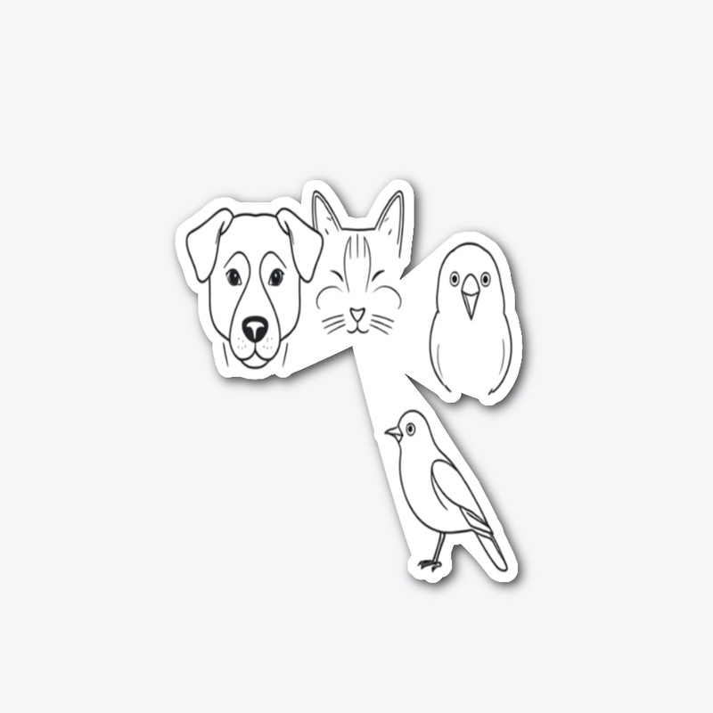 Whisker Lines – Minimalist Pet Faces