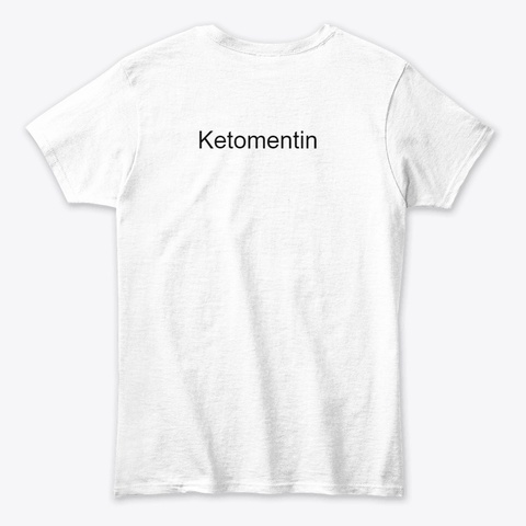 Ketomentin Woman And Man White T-Shirt Back