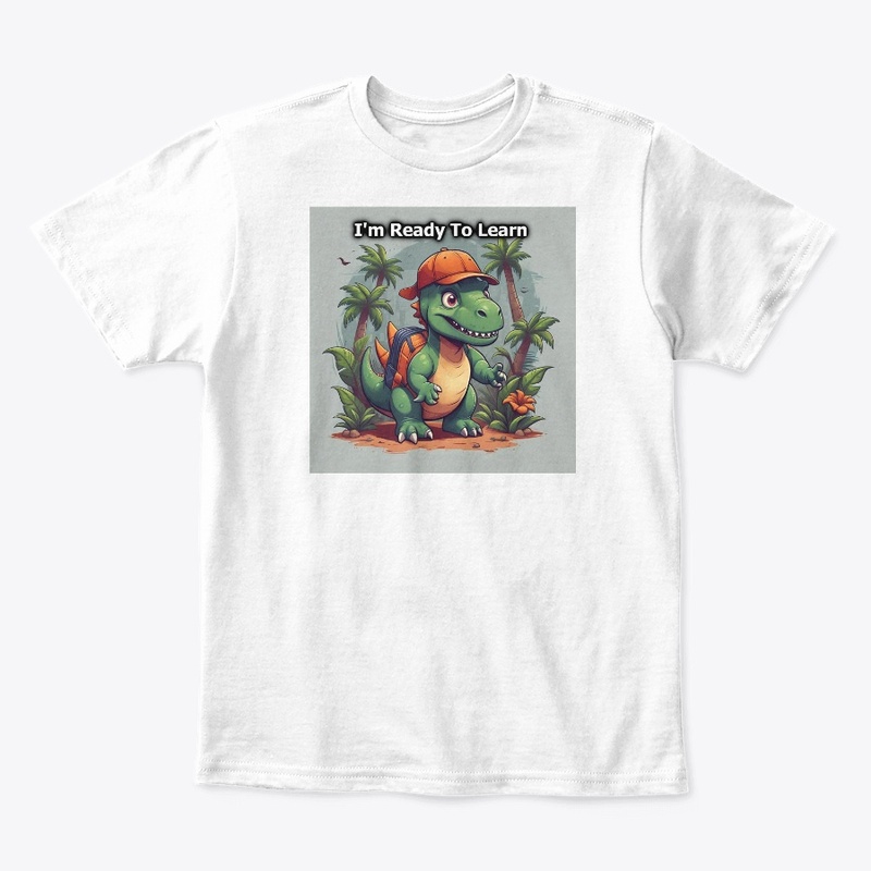 First Day Of School Dinosaur 