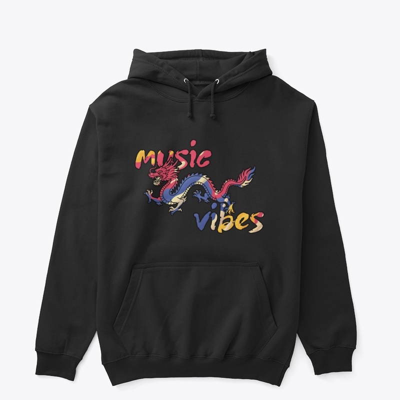 Dragon Music Vibes Hoodie