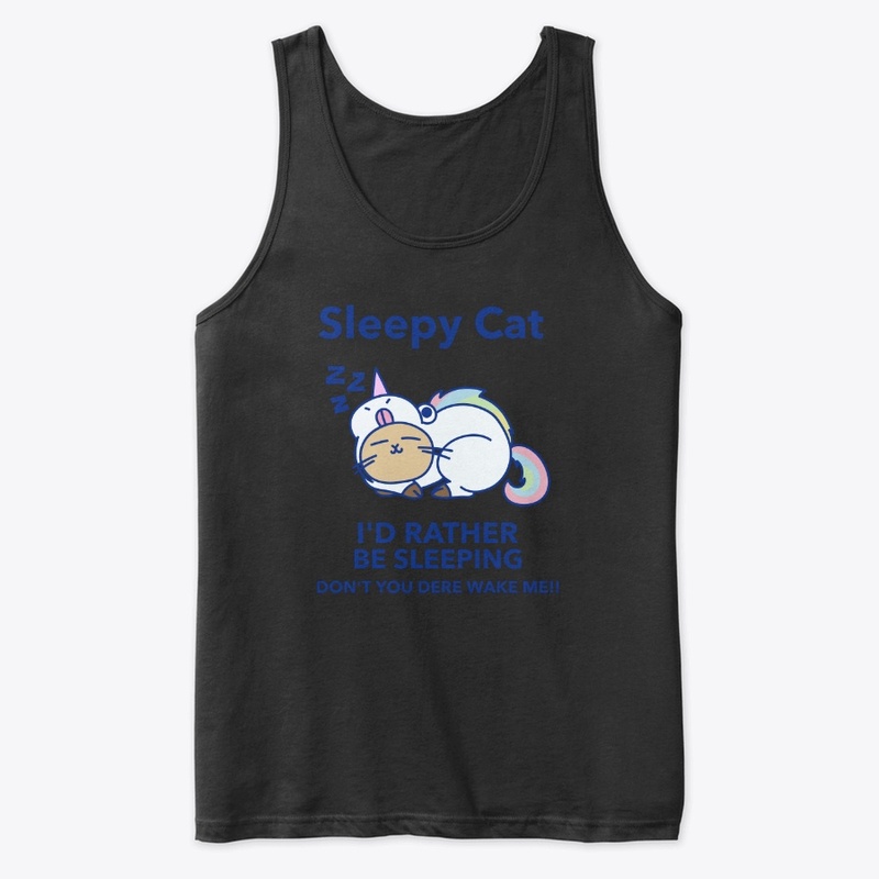Sleepy Cat, I'd rather be sleeping