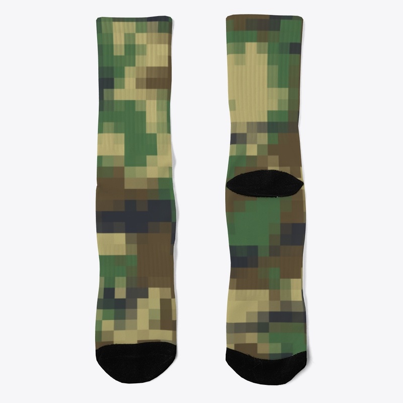 Pixel Digital Camo Camouflage Pattern