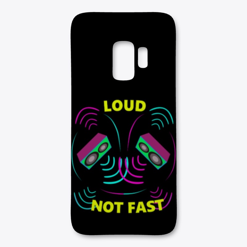 Music slow but the main thing is loud.