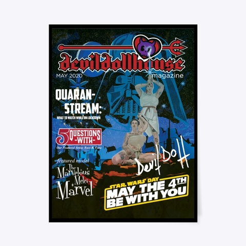 Ddhm May The 4 Th Poster Black T-Shirt Front