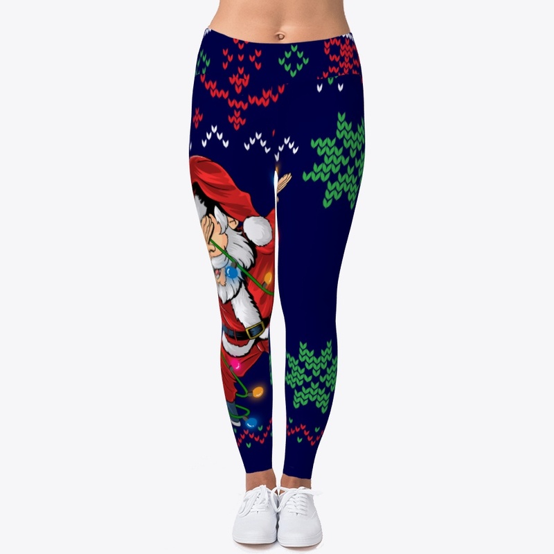Dabbing Santa Ugly Christmas Design