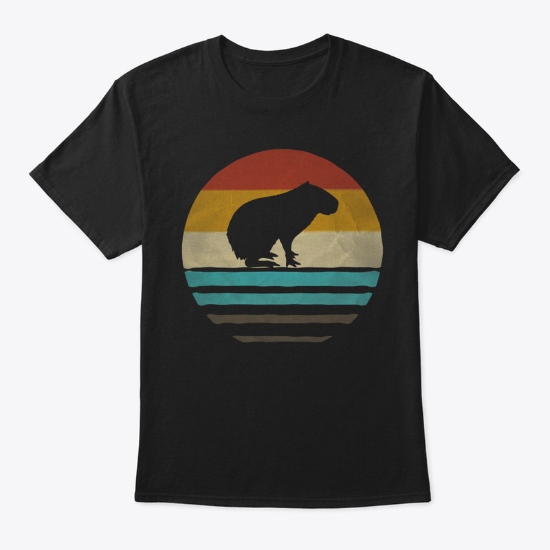 Vintage Capybara Lover Gift