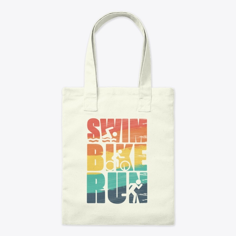 Triathlon Sports swim bike run T-Shirt