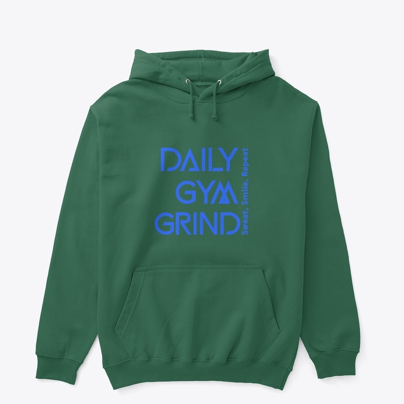 Daily gym grind sweat smile repeat
