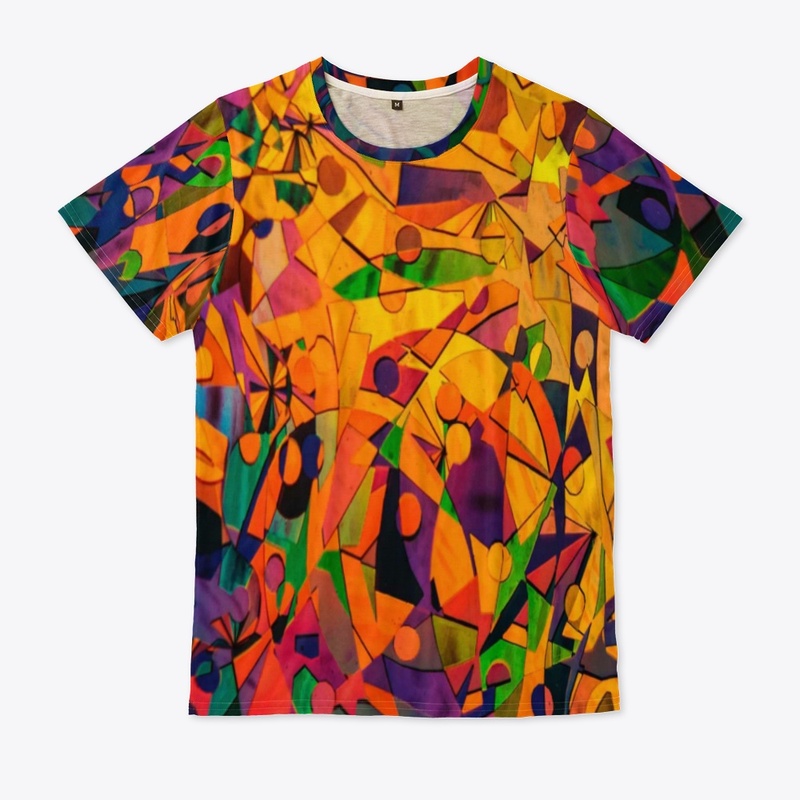 Puzzle Abstract Tishirt 