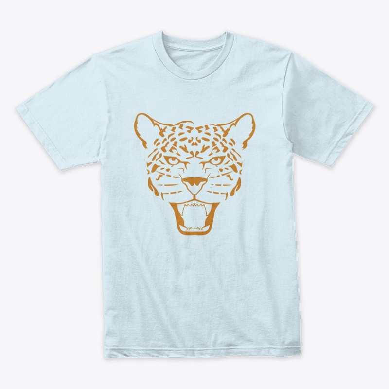 Roaring leopard 
