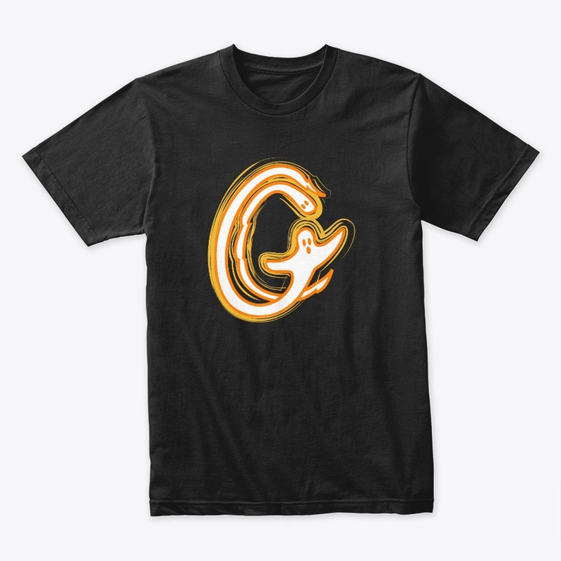 Ghost Crusaders Rock Star Orange Logo