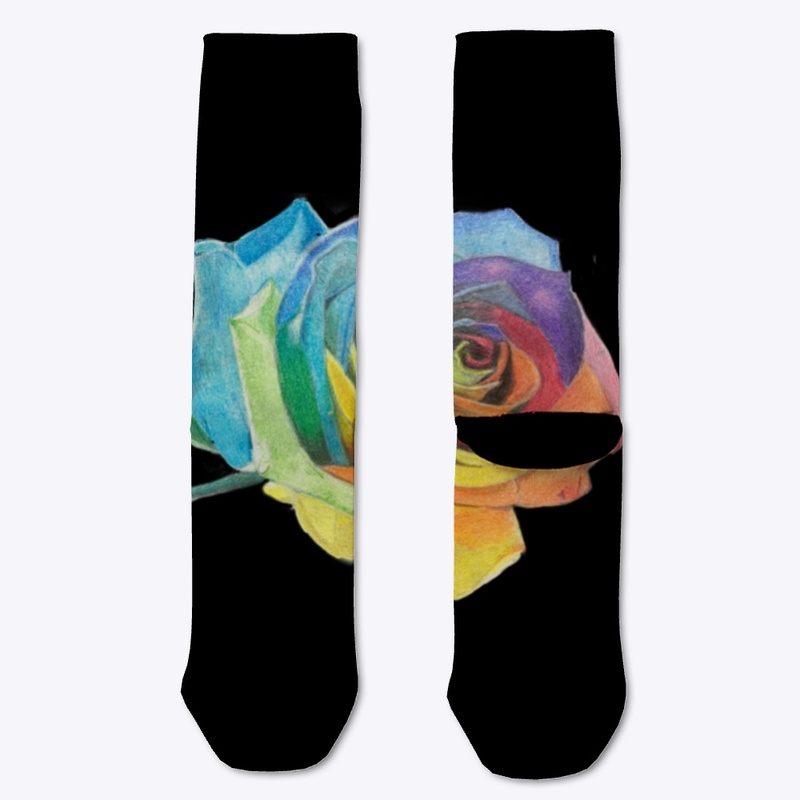 Anna's rainbow rose