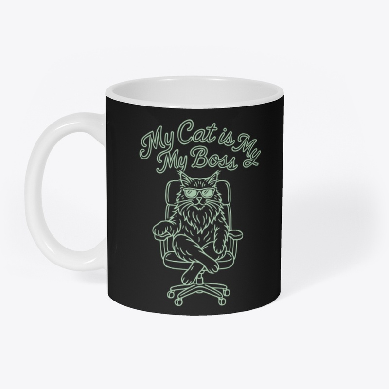 Corporate Cat Boss Humor