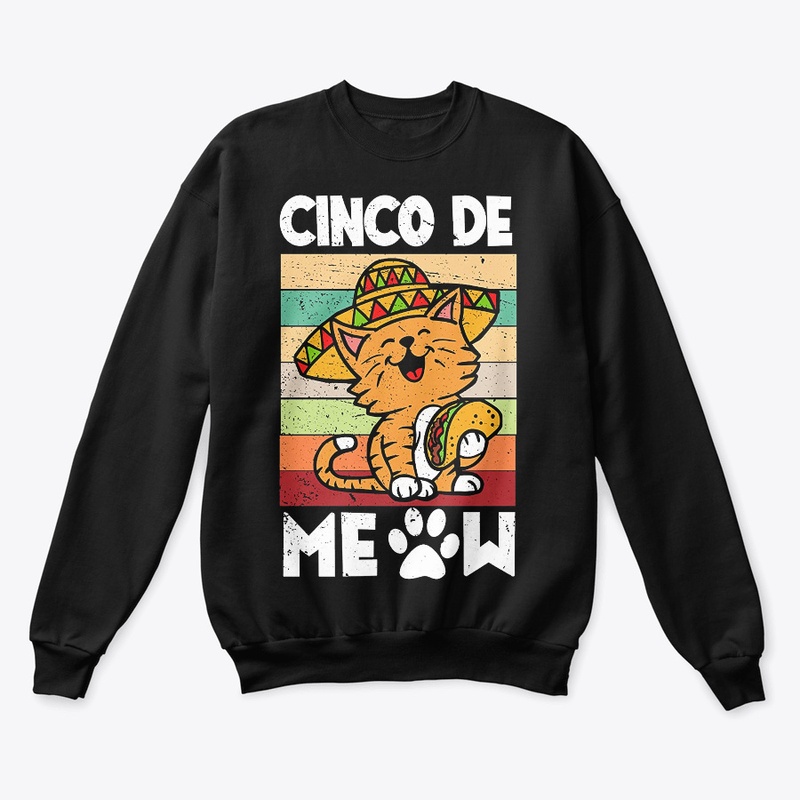 Vintage Cinco de Meow Mexico