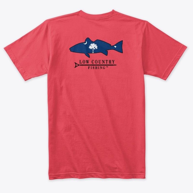 Low Country Fishing SC  State Flag Decal