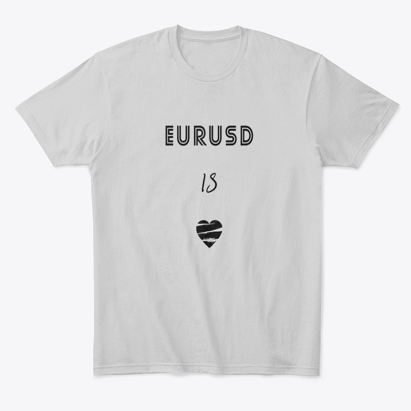 Forex trading EURUSD T-shirt