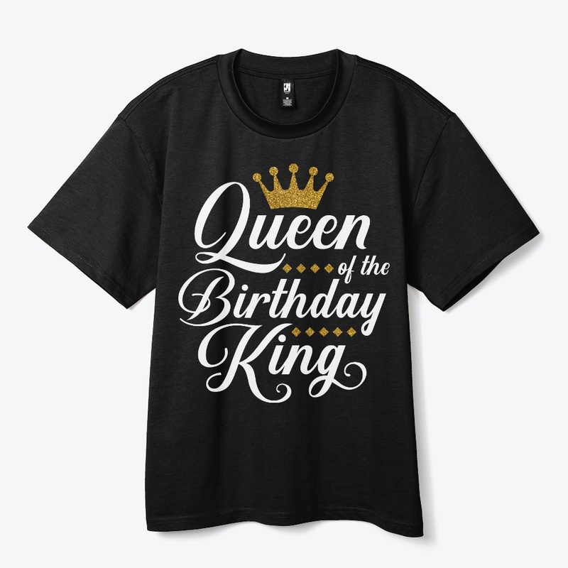 Queen Of The Birthday King Gold Crown