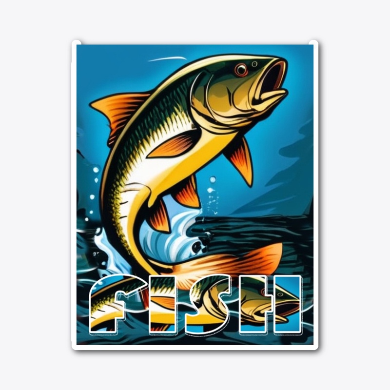 T-shirt design "Fish"