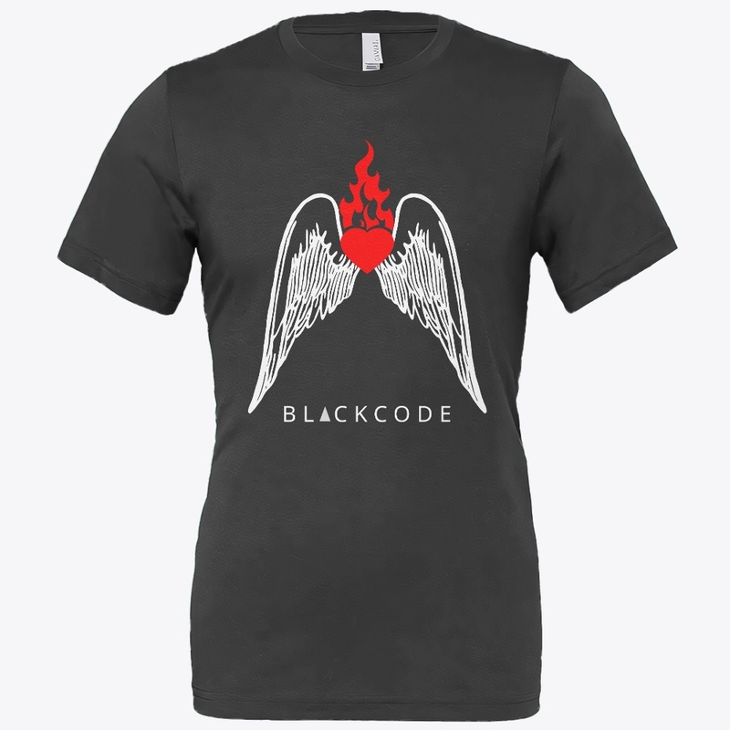 Fiery Wings T-Shirt | BLACKCODE