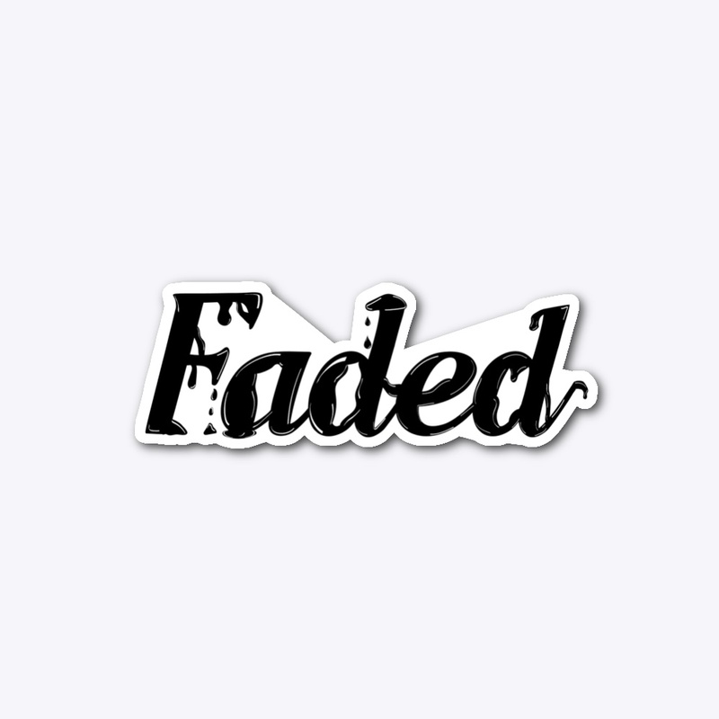 Faded Barbershop Sticker