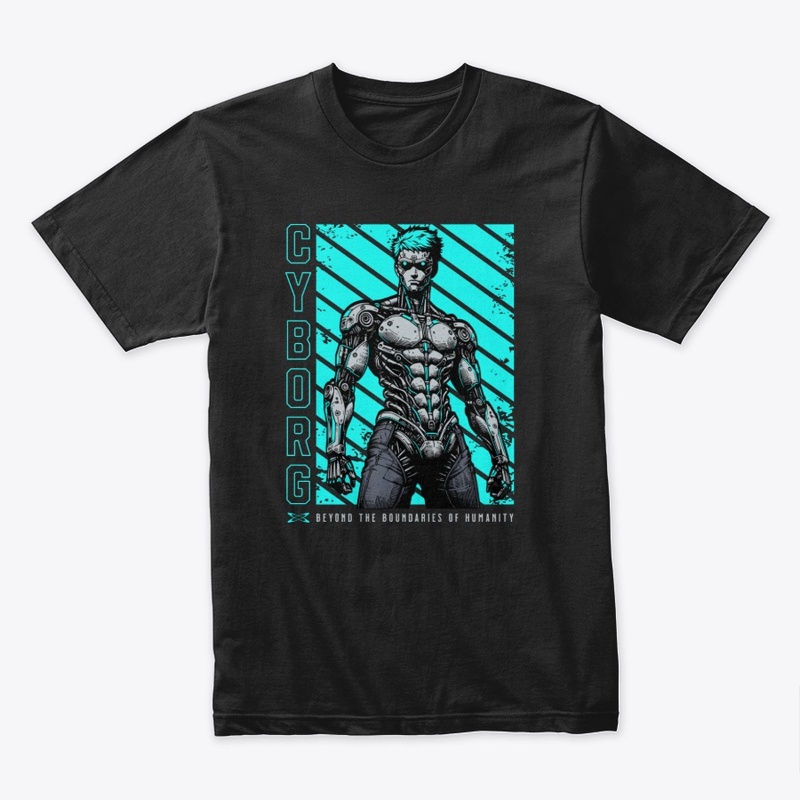Cyborg Man of Steel Android Sci-fi Merch
