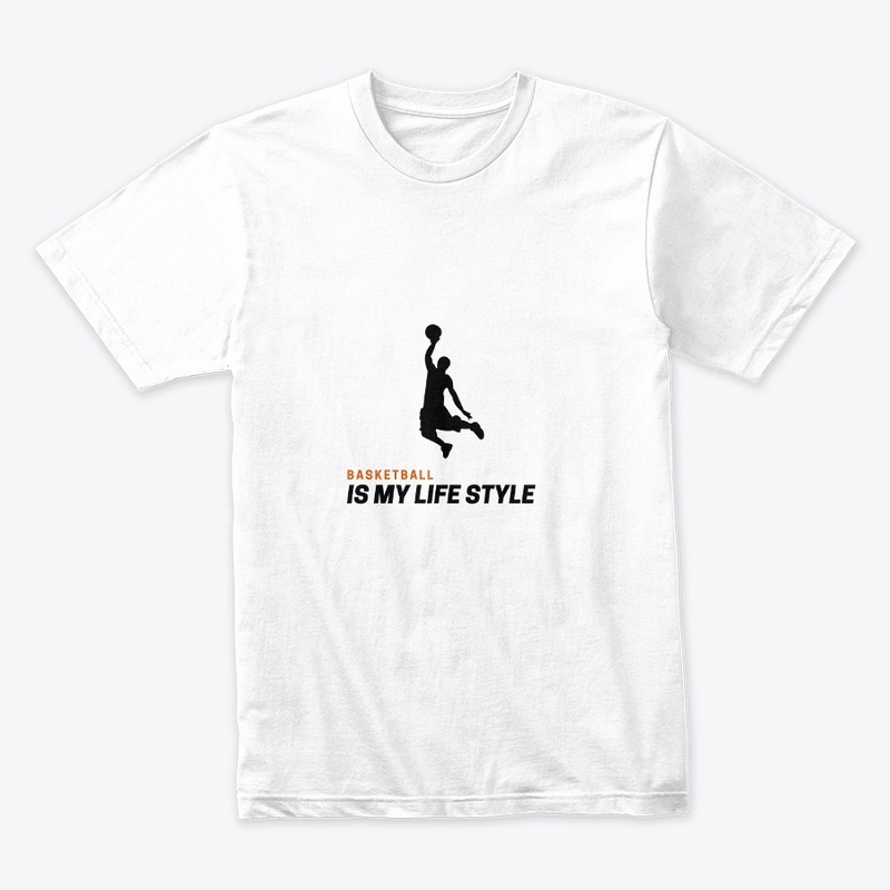 BASKETBALL-IS MY LIFE STYLE Men's Hoodie