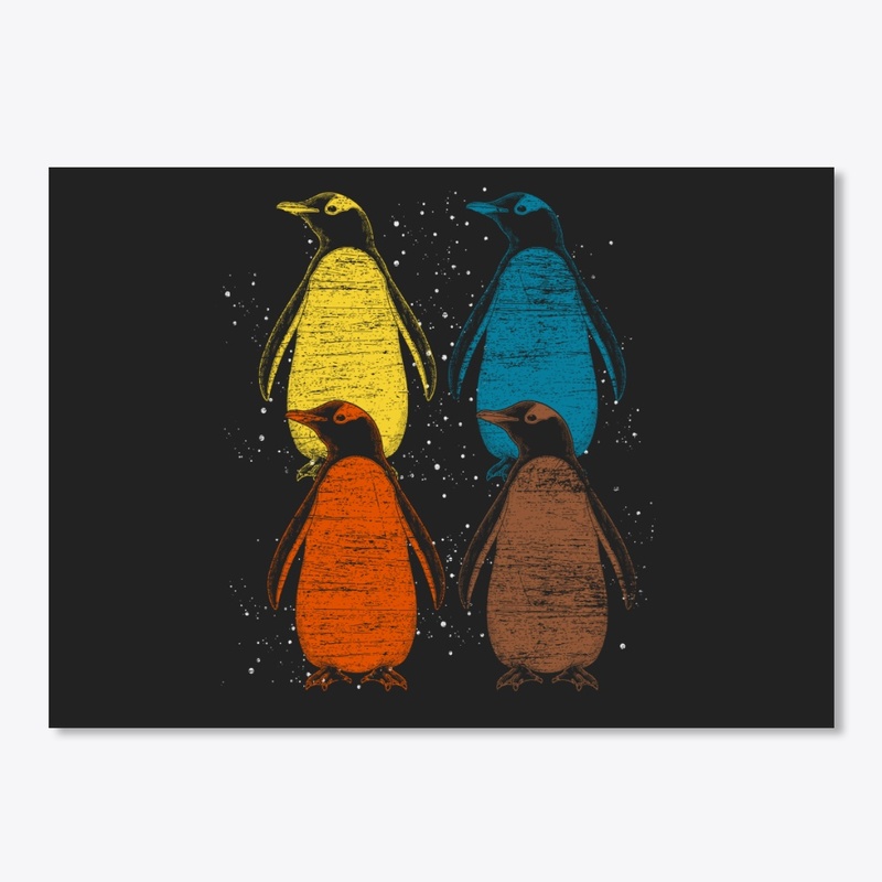 Penguin Pop Art