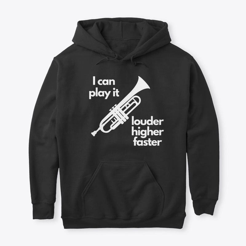 I can play it louder higher faster