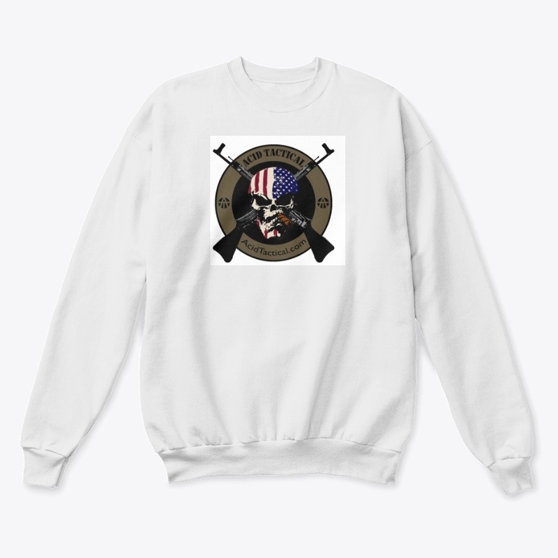 Acid Patriot Skull Logo