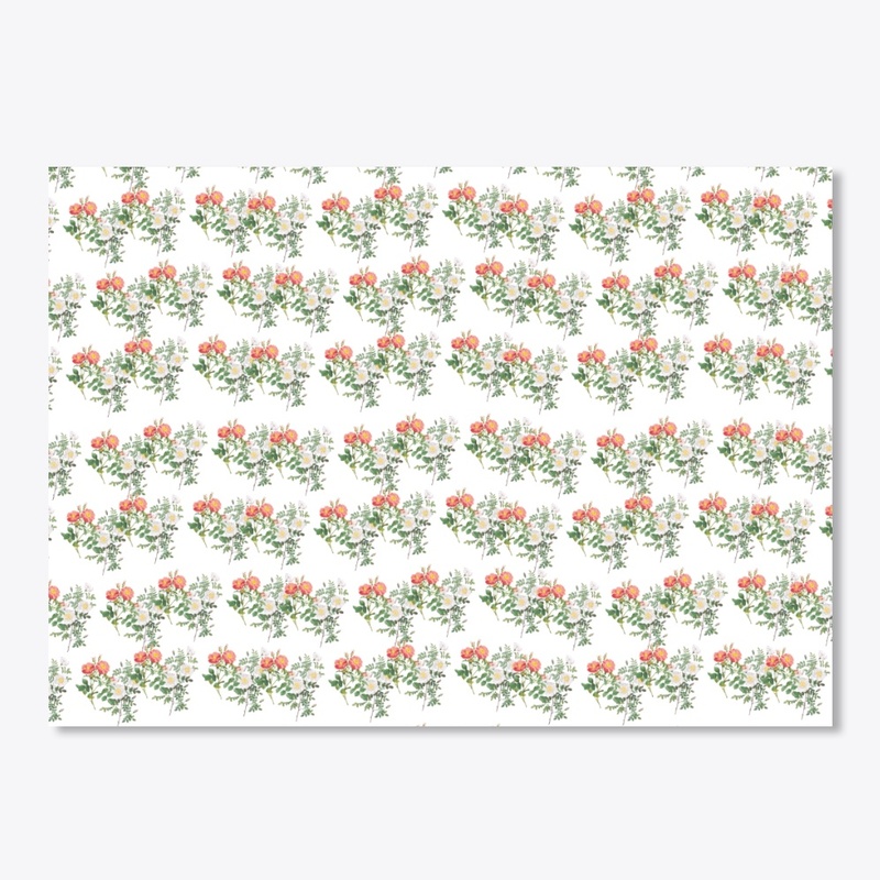 Flowery pattern design