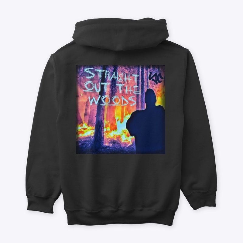STRAIGHT OUT THE WOODS album art apparel