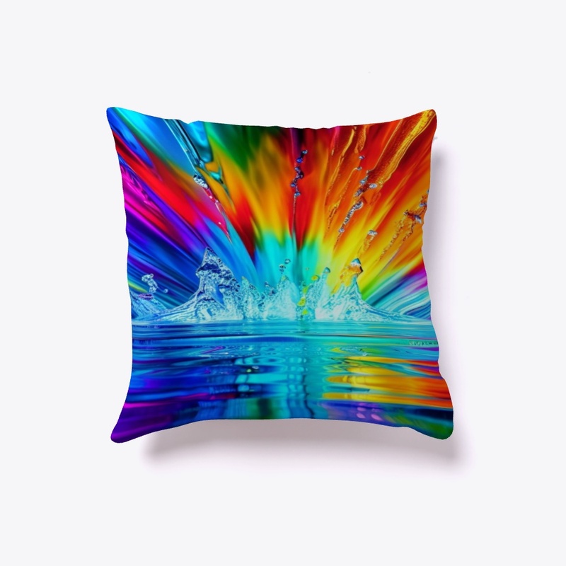 Multiple natural design colour pillow