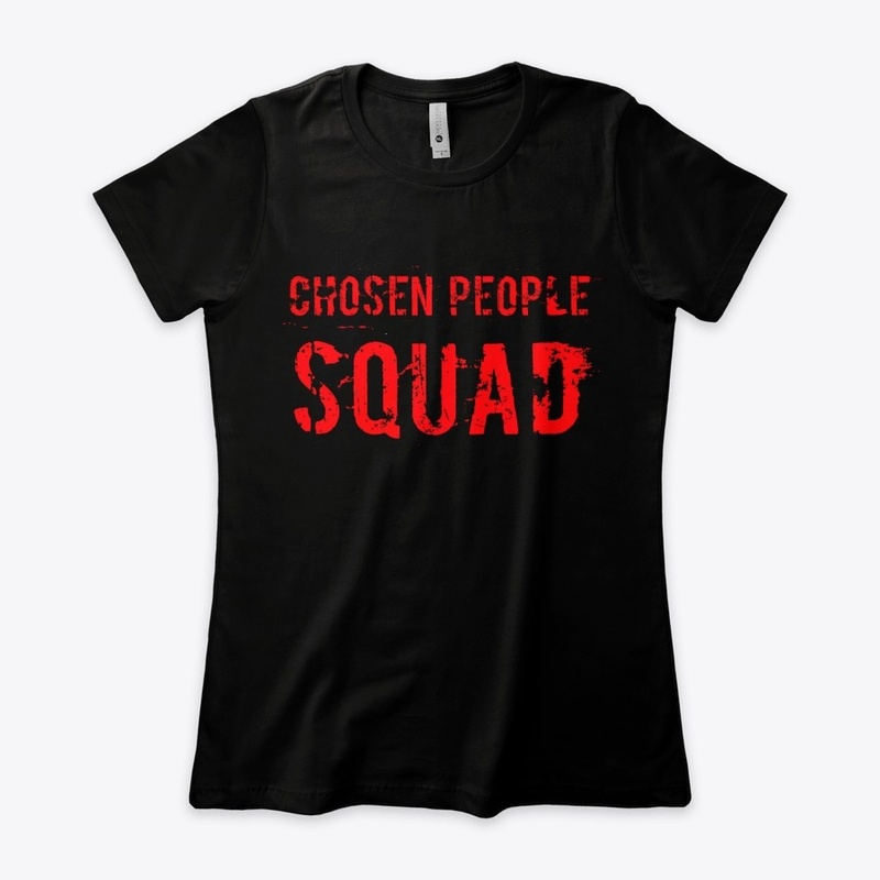 Chosen People Squad Red Sign