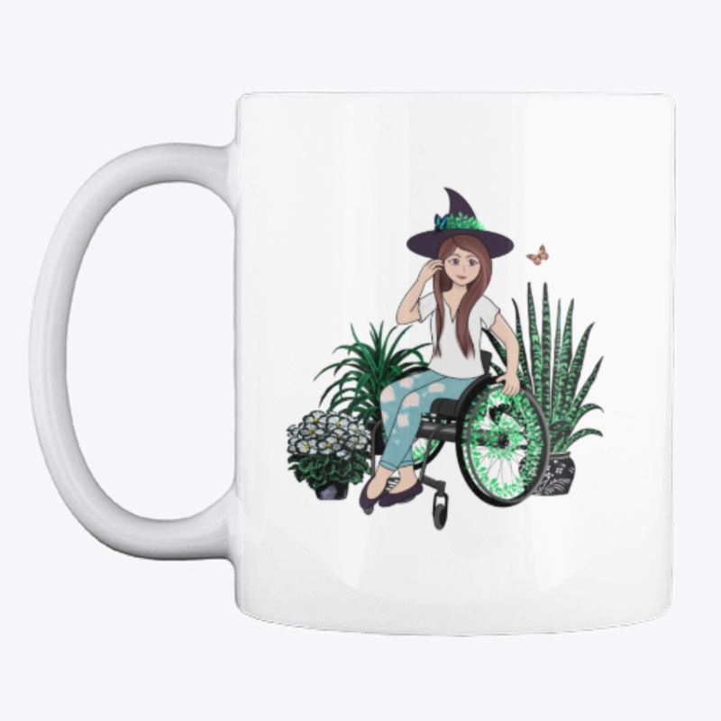 Disabled Plant Witch Wheelchair User