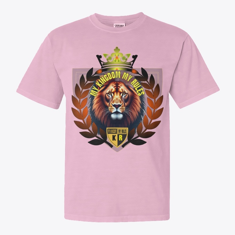 My kingdom My Rules Colorful Men T-shirt
