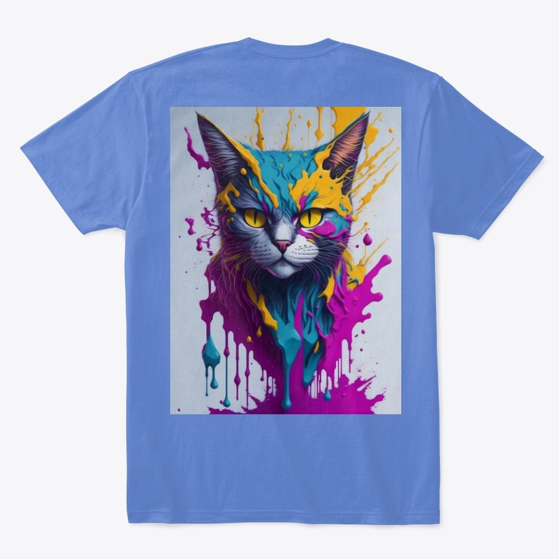 colorful cat