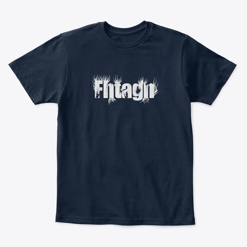 Fhtagn white  hairy logo