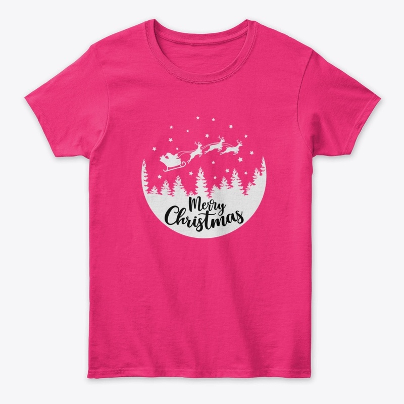 Merry Christmas #2 Ladies Tee shirt