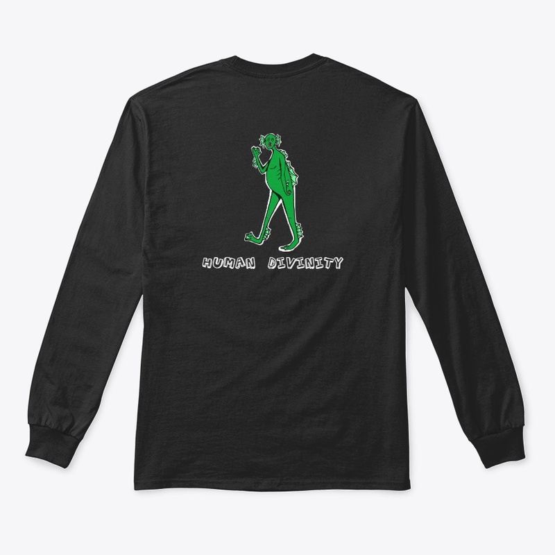 GREEN GUY- HUMAN DIVINITY LOGO 